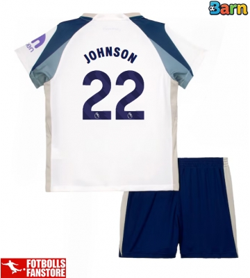 Tottenham Hotspur Brennan Johnson #22 Hemmatröja Barn 2025-26 Kortärmad (+ Korta byxor)